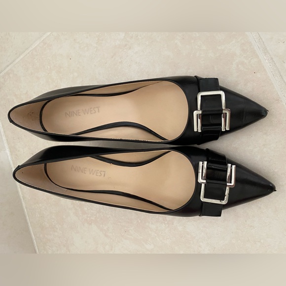 Nine West Shoes | Annabellao Heels | Color: Black | Size 7.5 M - Picture 2 of 6